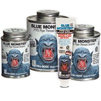 A Group Of Blue Monster Thread Sealant