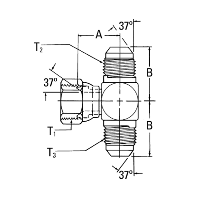 Adapter JIC-SWBT-F.1-1/4x1-1/4