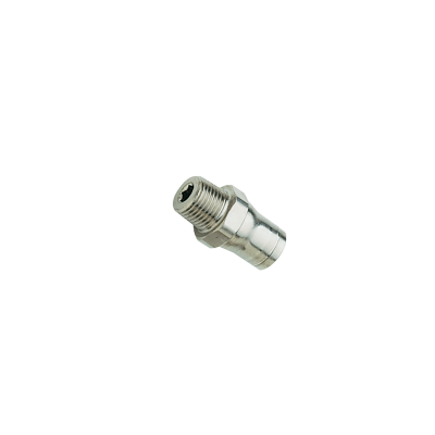 NICKEL PLATED 1/4 X 3/8 TUBE TO