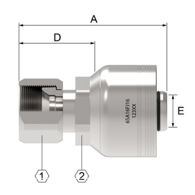 4S/6S Spiral Hose Fitting