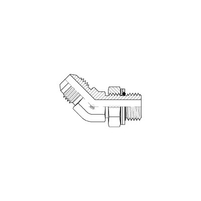 Adapter JIC-SDAE45-1/2xM16-1.5-E