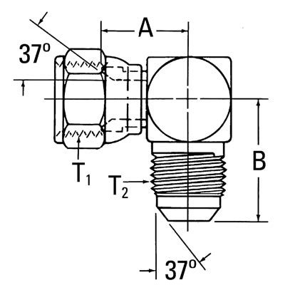 Adapter JIC-SWE-F.1/2x1/2