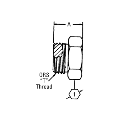Adapter ORS-PL-1/4