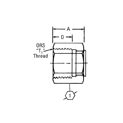 Adapter ORS-CP-1-1/4