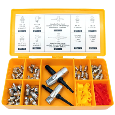 Complete Grease Fitting Replacement Kit